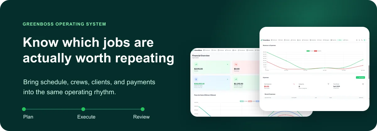GreenBoss operating workflow for Job Costing for Service Businesses That Do Not Have a Full Finance Team