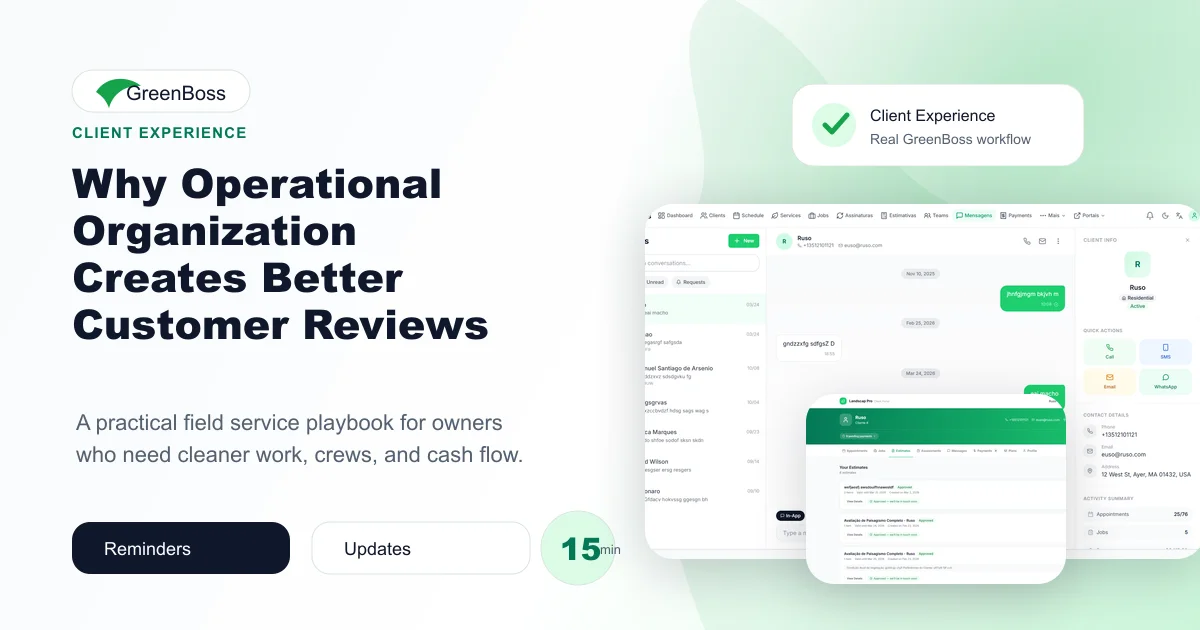 Why Operational Organization Creates Better Customer Reviews