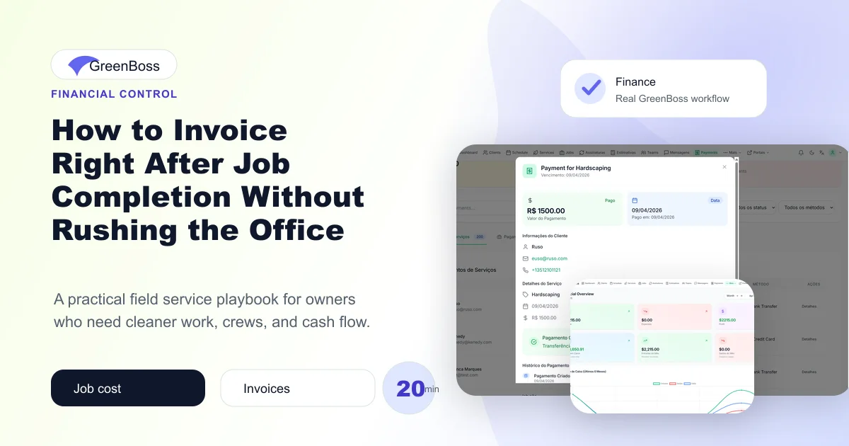 How to Invoice Right After Job Completion Without Rushing the Office