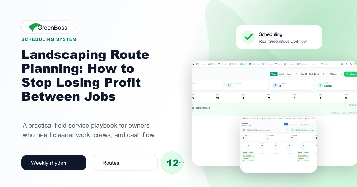 Landscaping Route Planning: How to Stop Losing Profit Between Jobs