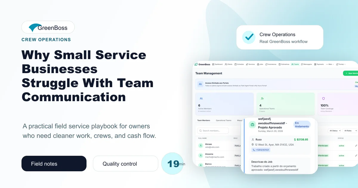 Why Small Service Businesses Struggle With Team Communication