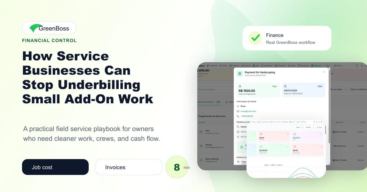 How Service Businesses Can Stop Underbilling Small Add-On Work