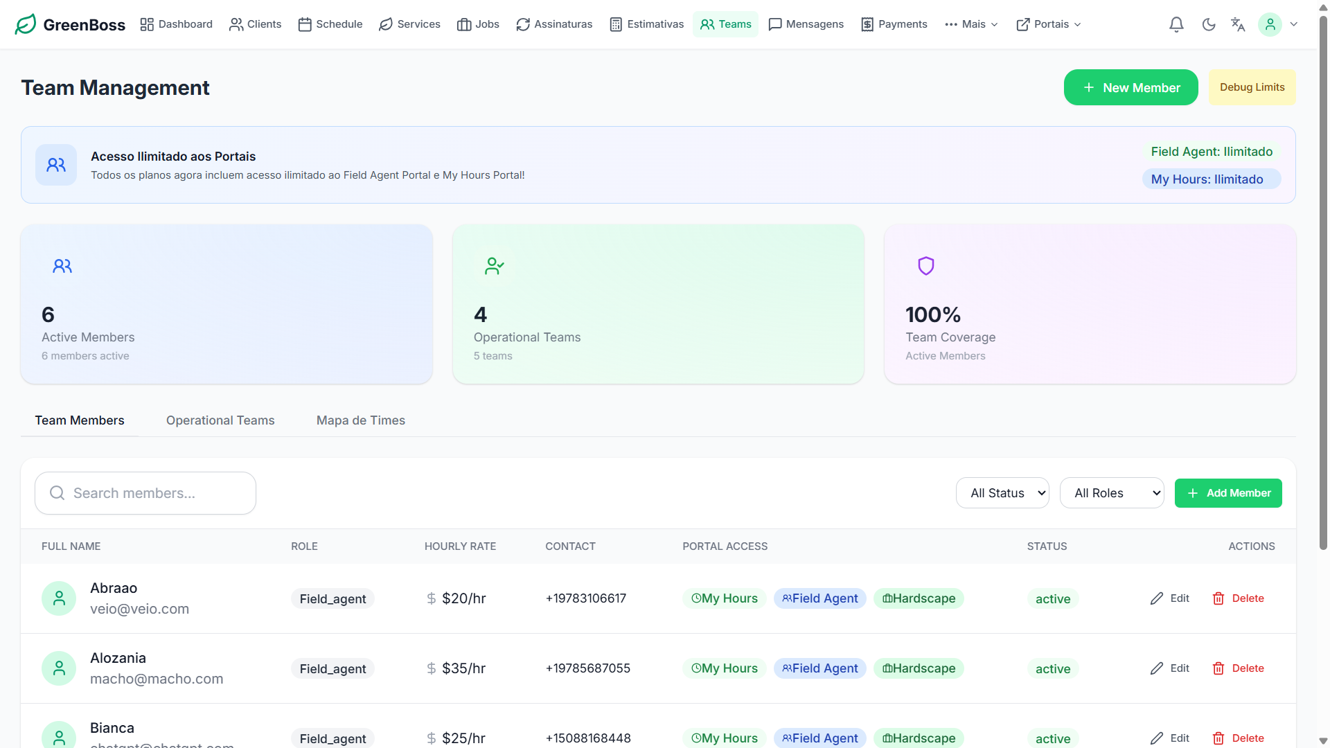 Team Overview